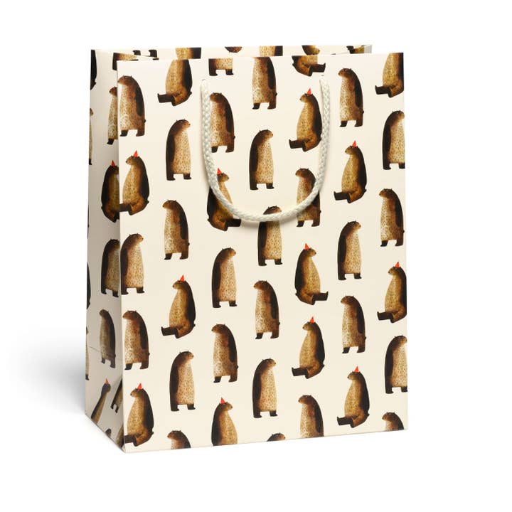 Red Cap Cards - Wholesale Gift Bag - Party Bear gift bags