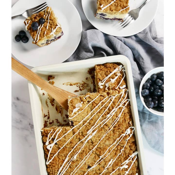 USA Pan - Wholesale Cake tin - Seamless Rectangular Cake Pan 9 x 13- Vanilla1