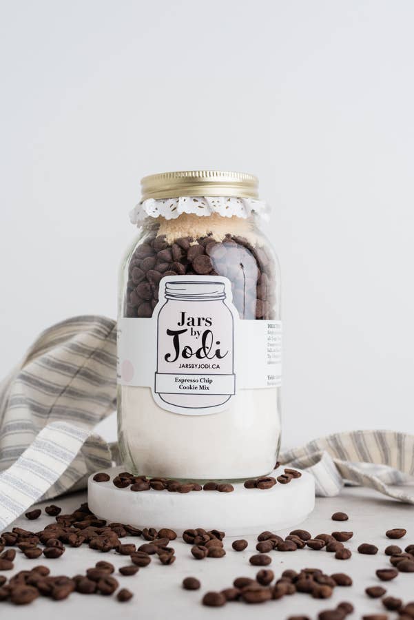 Jars by Jodi - Wholesale Cookie Mix - Espresso Chip Cookie Mix1