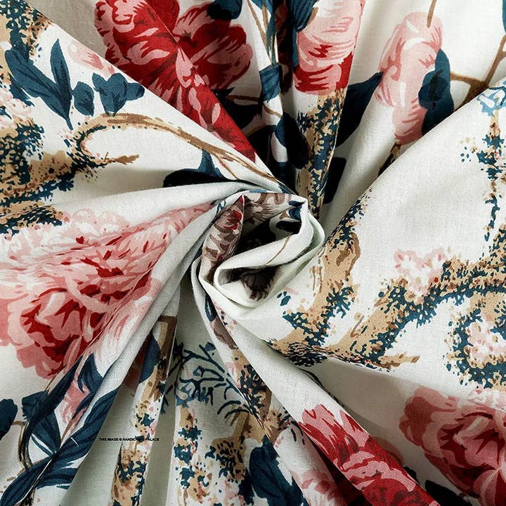 GYPSY STUDIO - Wholesale Craft supplies - Cotton Floral Printed Dress Making Voile Craft Making Fabric