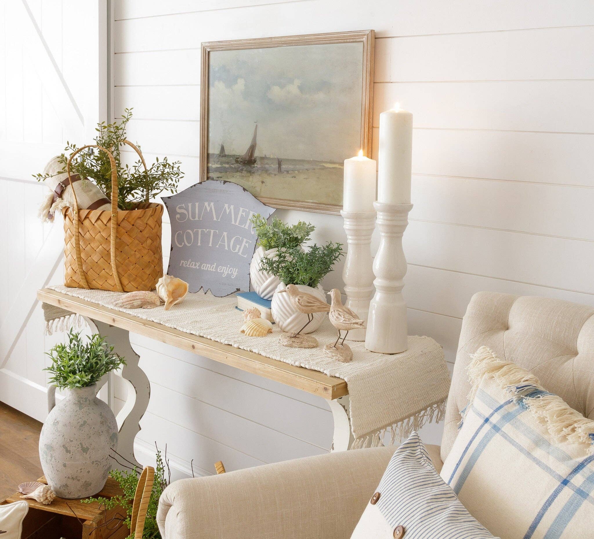 Audrey's Home & Gift - Wholesale Jug - Chippy Paint Terra Cotta Jug (PC)1