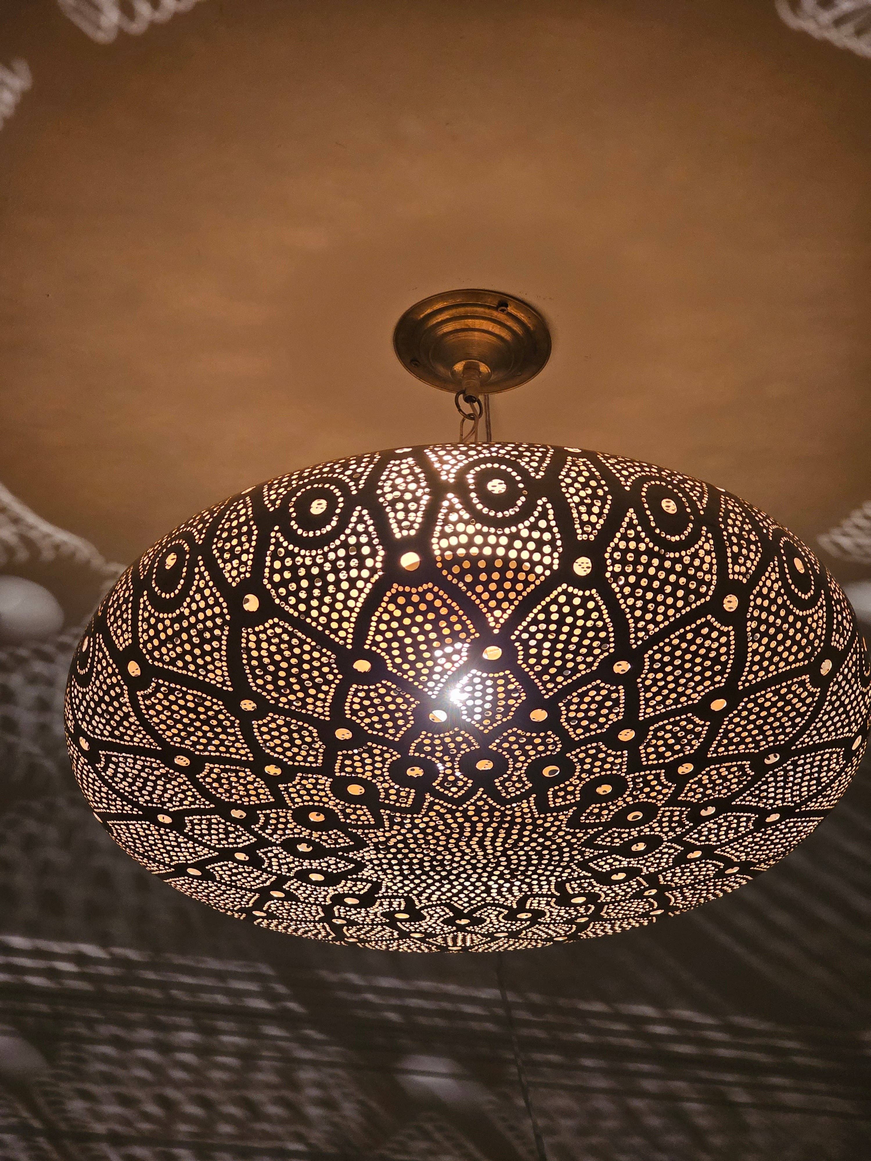 libitiishop - Wholesale Chandelier/Hanging Light - Moroccan pendant light, Handmade modern brass ceiling light10