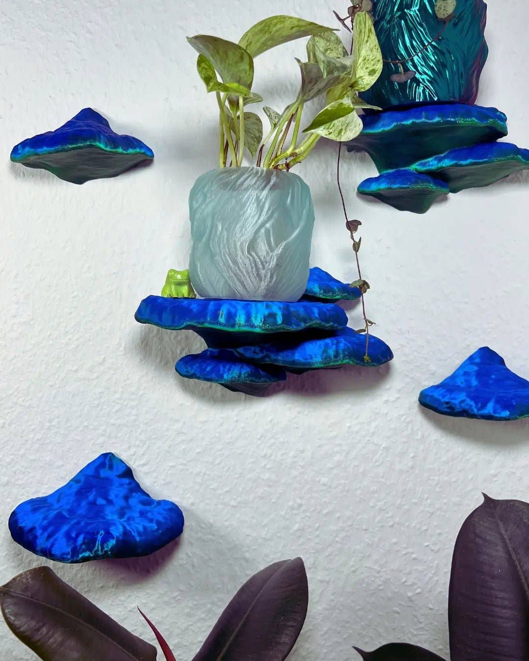 Roomberry - Wholesale Wall Mounted Shelf - Tree Sponge Mushroom Wall Shelf Set0