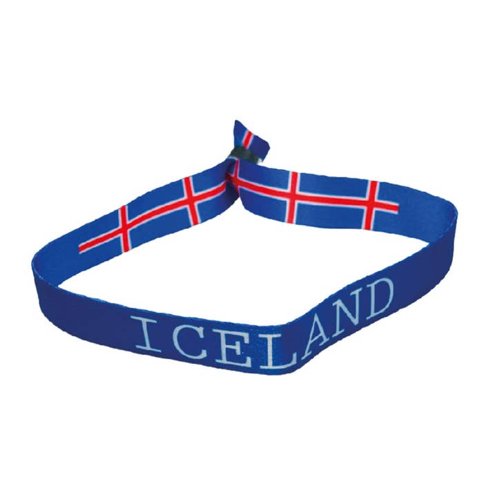 Bracelet - Flag of Iceland – P994 for wholesale by Astur Pins