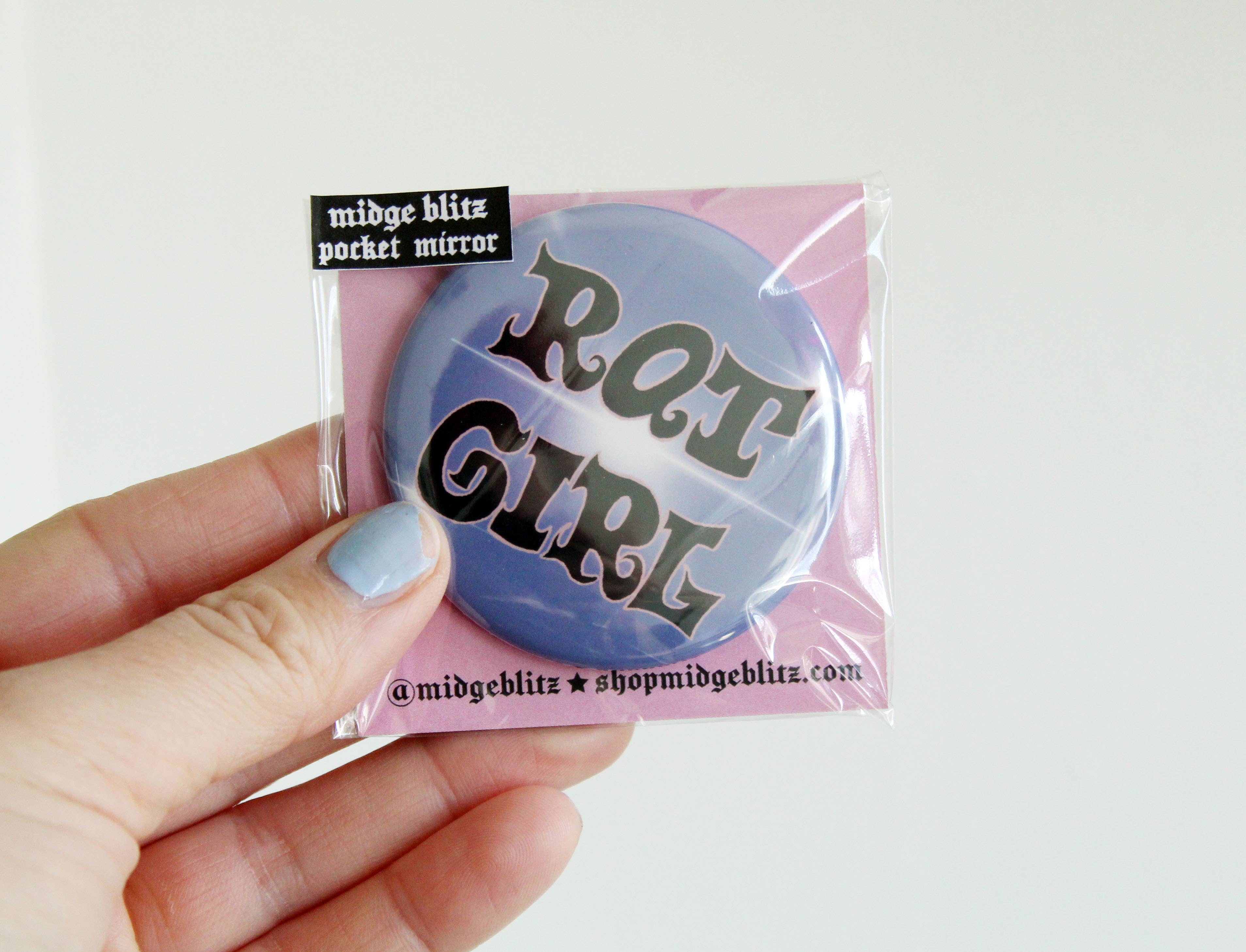 Midge Blitz – wholesale Compact mirror – Collage Tarot Pocket Mirror8