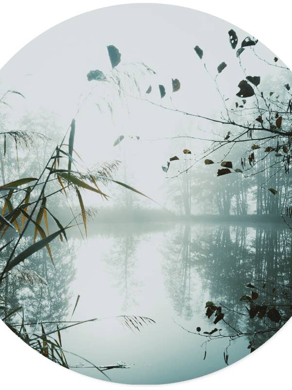 Muurcirkel mystic blue for wholesale by Label2X B.V.