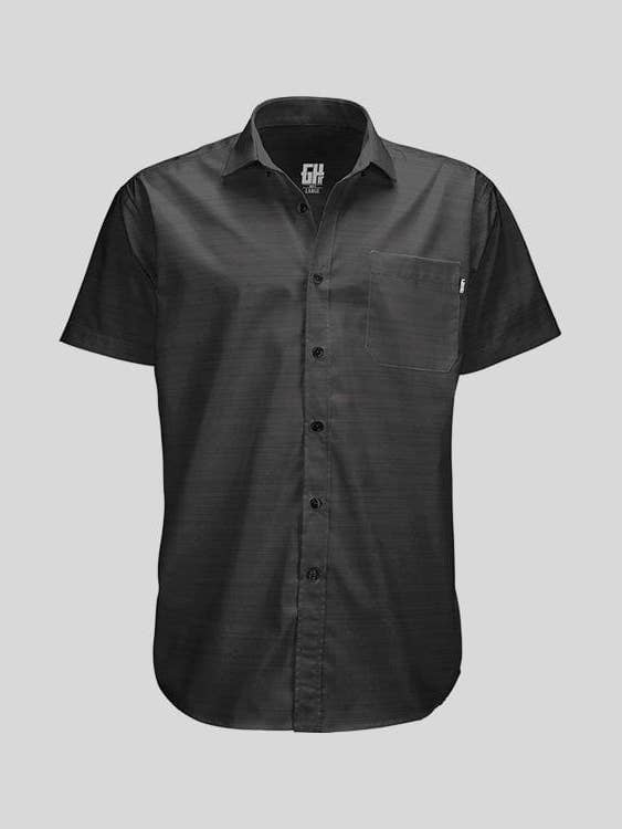 Bouton en bas gris foncé pour la vente par Greater Half