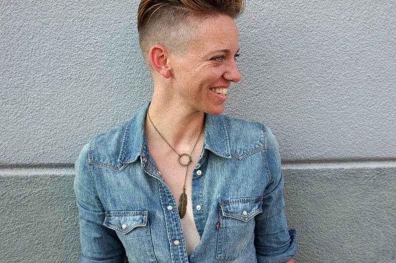 daniAWESOME - Wholesale Y-Neck/Lariat Necklace - Feather Lariat Necklace 2