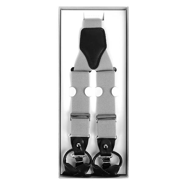 Selini New York - Wholesale Suspenders - Men's - Men's Boxed Button Strap and Clip-On Suspenders20