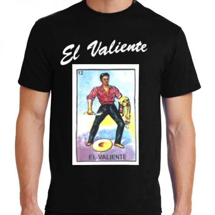 "Loteria: El Valiente" (the Brave) for wholesale by Bronze Baboon