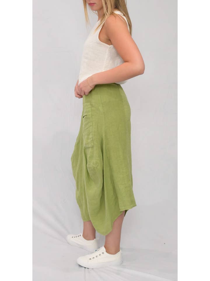 Merci Marie - Wholesale Pants - Women's - Linen Parachute Pants36