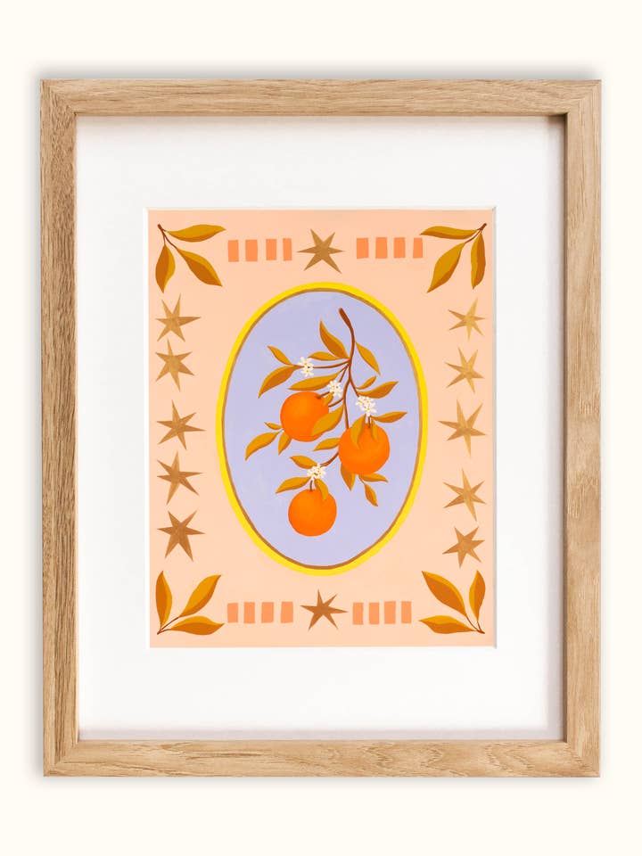 "Summer In The Stars" — Giclée Print for wholesale by Grown Wild Paper Co.