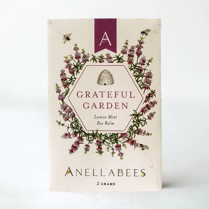 Graines de Monarde Citron Menthe pour Pollinisateurs à Offrir au Printemps pour la vente par Anellabees