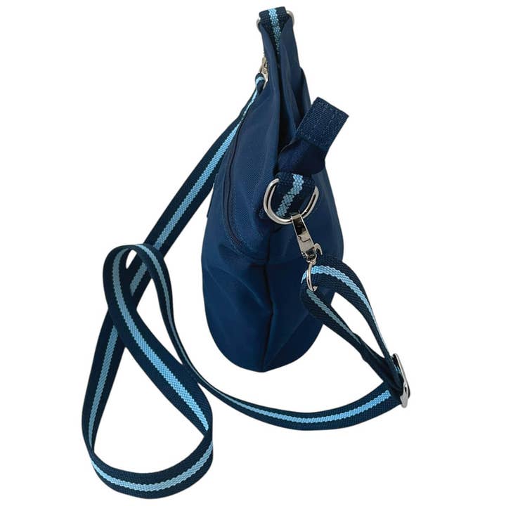 The Little Dog Laughed - Vendita all'ingrosso Borsa a tracolla - Donna - Borsa per Passeggiate con il Cane Blu Navy3