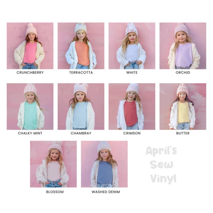 April's Sew Vinyl - Wholesale T-Shirt (Graphic) - Women's - Custom T-shirt, Adult, Youth, Mommy and Me Matching