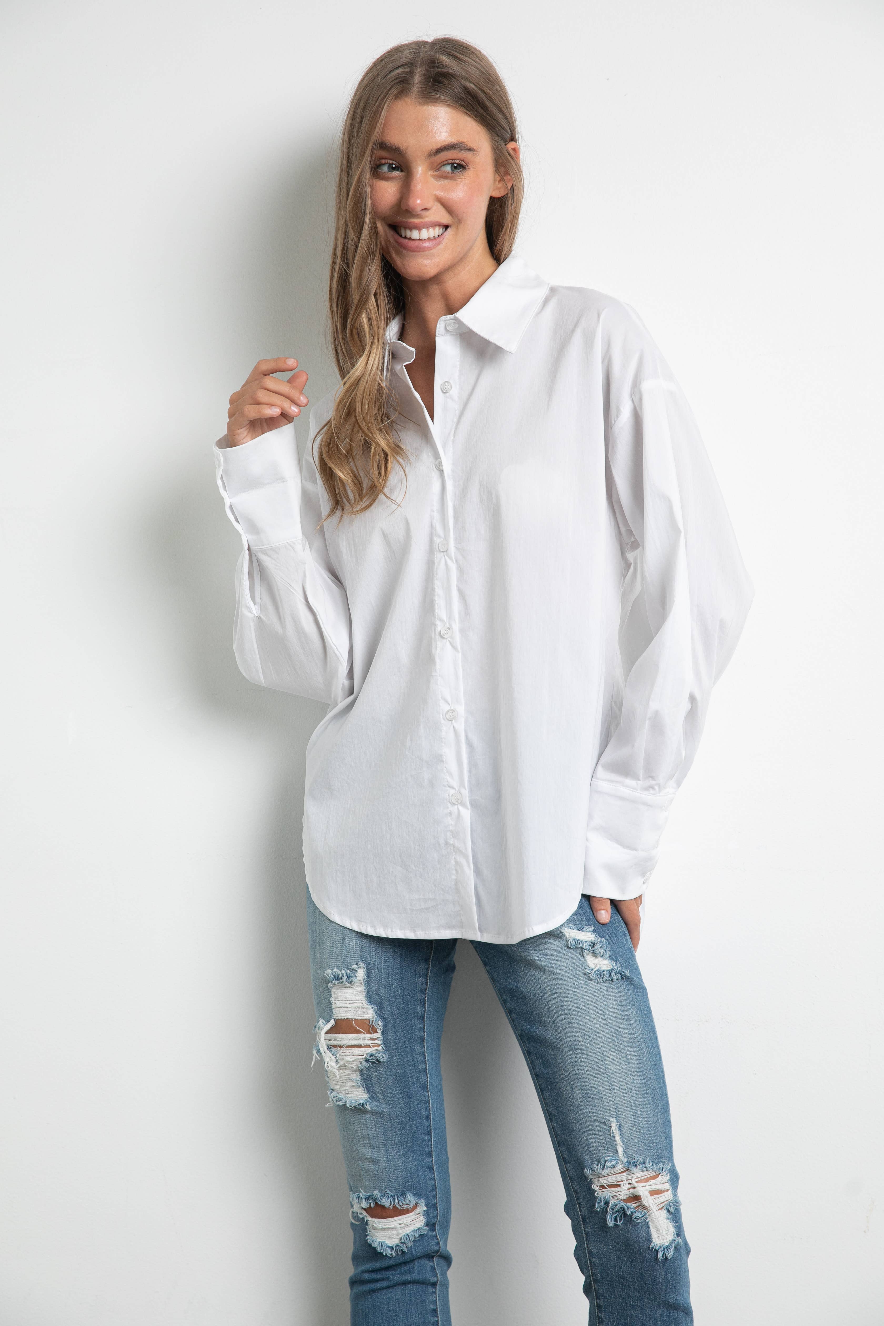KIWI - Wholesale Button Down Shirt - Women's - IT2464 Top14