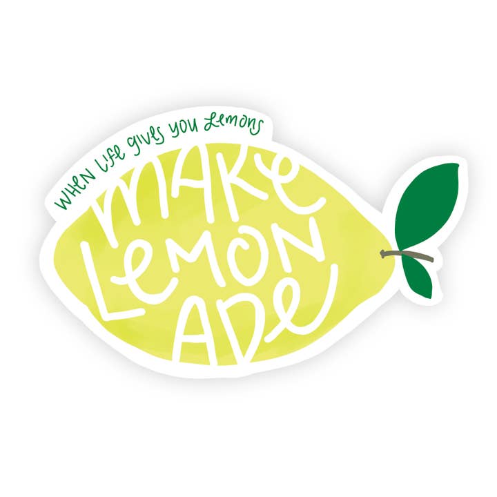 Joli autocollant en vinyle tendance et inspirant - Limonade pour la vente par funday goods