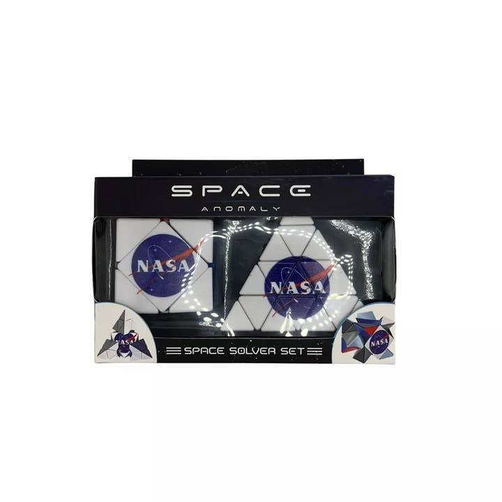 Brand Partners Group - Vente Puzzle – enfant - Cube d'anomalie spatiale de la NASA et ensemble de résolution spatiale, 2 packs
