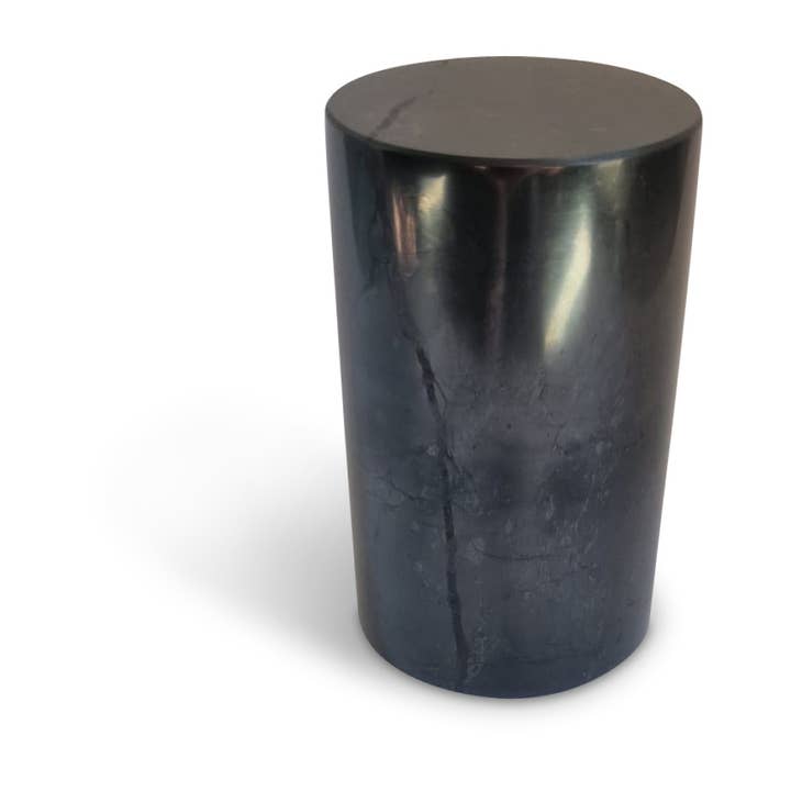 Shungite Cylinder Large, polished for wholesale by Schungit-Welt