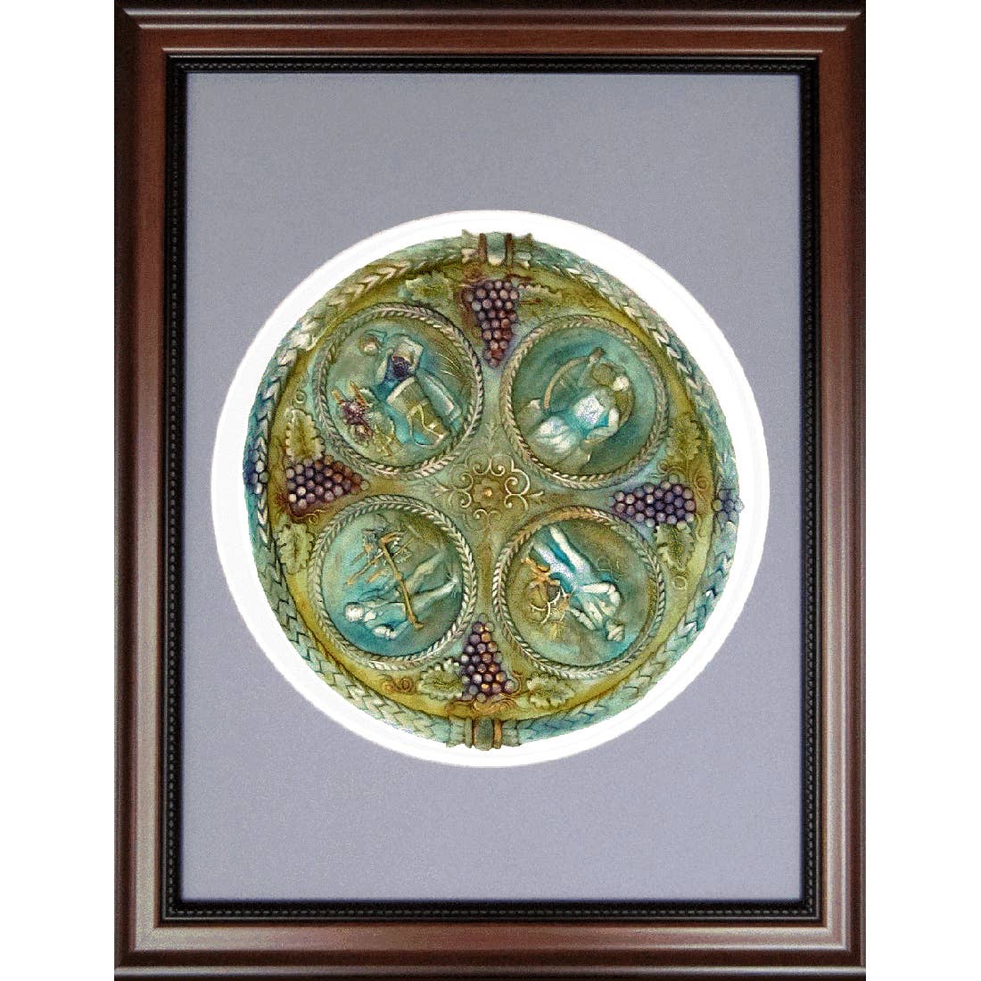 The Saffron Guild – wholesale Konsttryck – Pappersförpackningar, inramade - Vineyards Seasons - Vineyard & Winery4