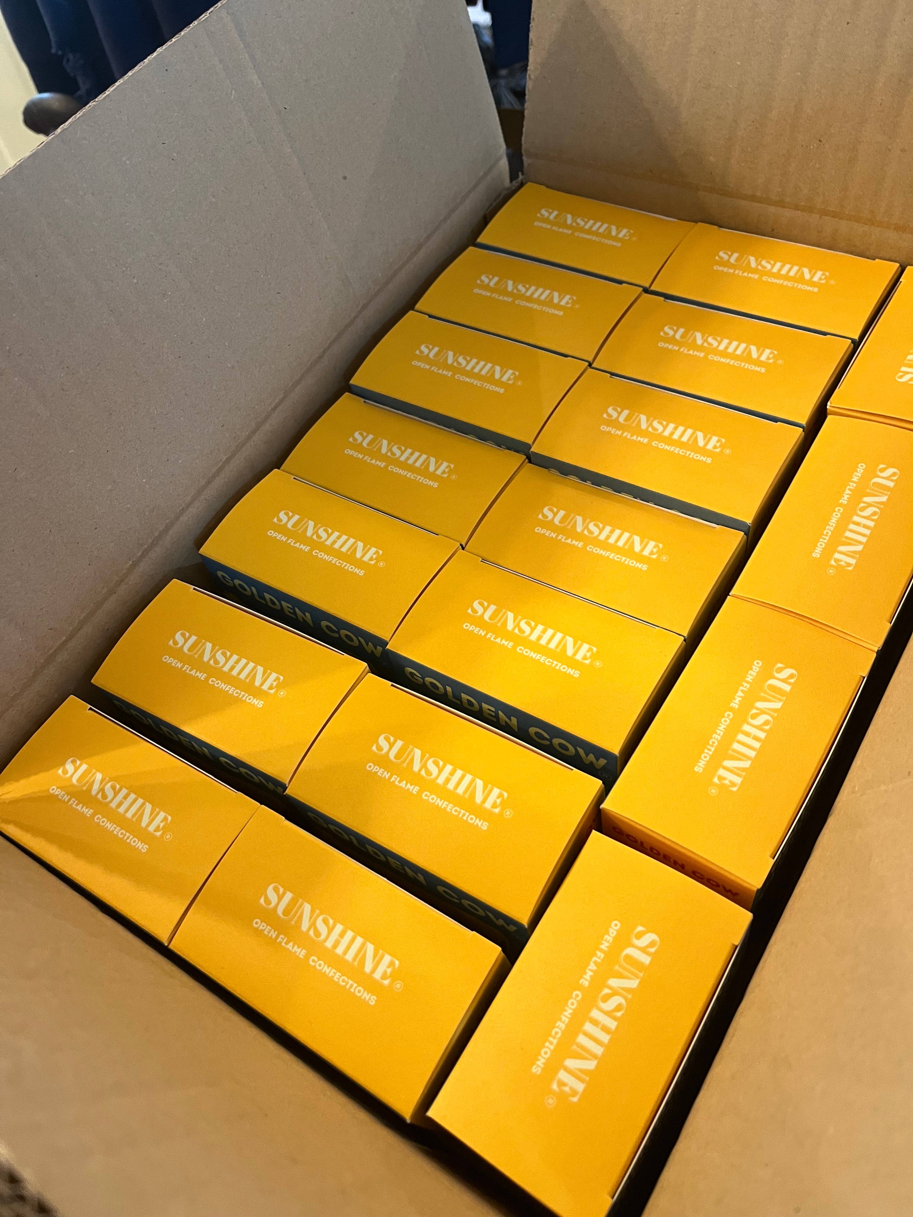 Dorset Chocolate – wholesale Fudge – Golden Cow Fire Roasted Artisan Clotted Cream Fudge3