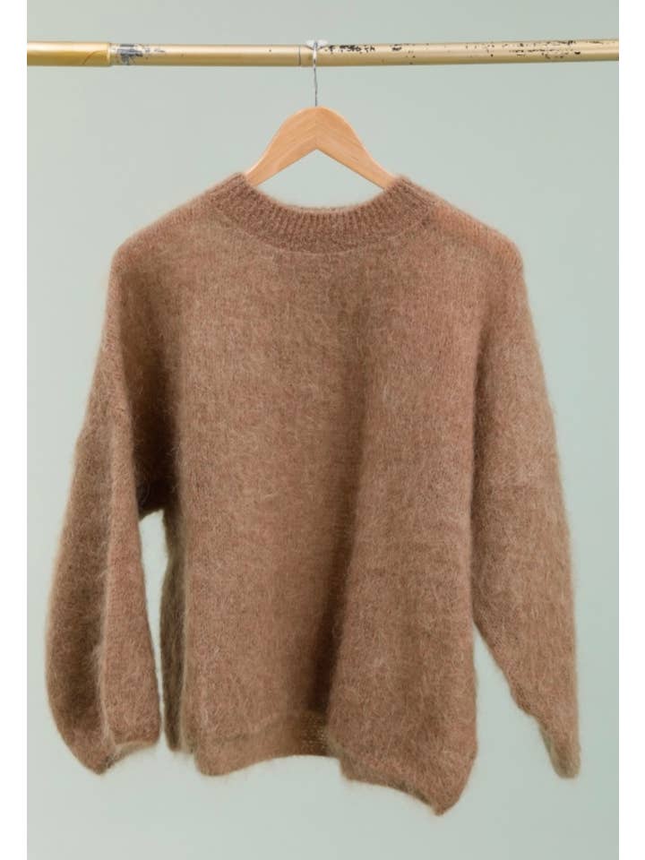 LĂA & LUC - Wholesale Knit Sweater - Women's - Mohair sweater REF. 2157818