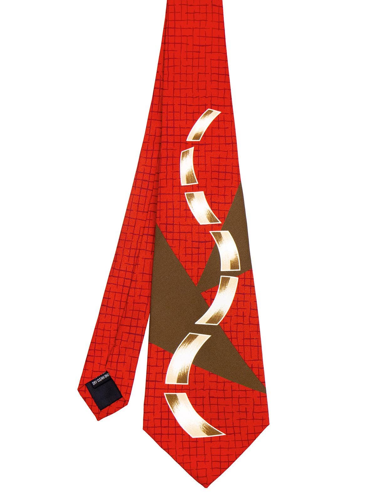 Revival Vintage Ltd – wholesale Necktie – Men’s – Premium Silk Swing Tie - Red Ribbon0