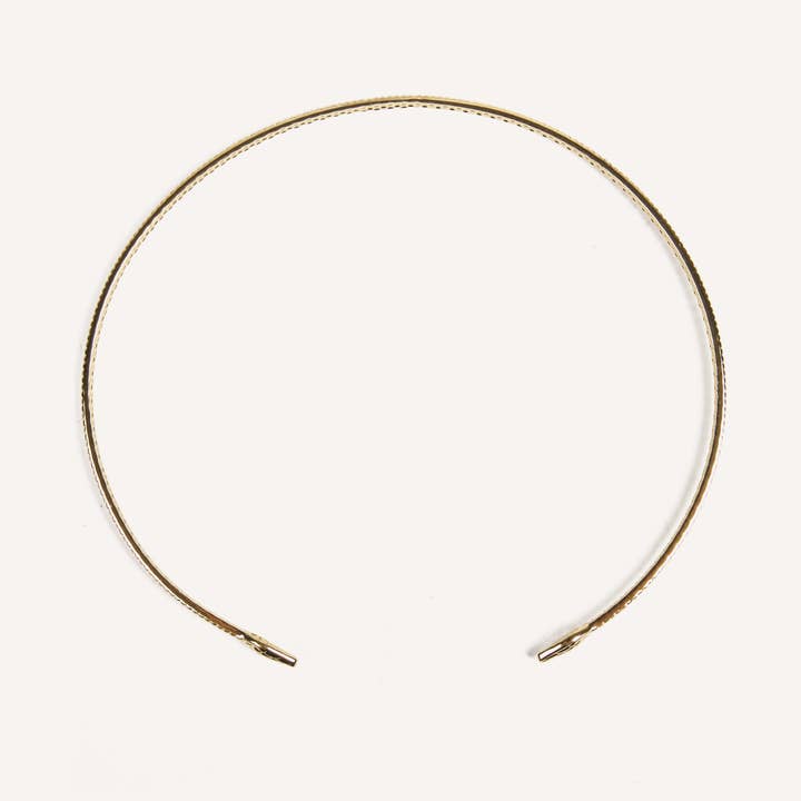 Goldene Choker YFB 005 aus Edelstahl für den Großhandel auf Faire0