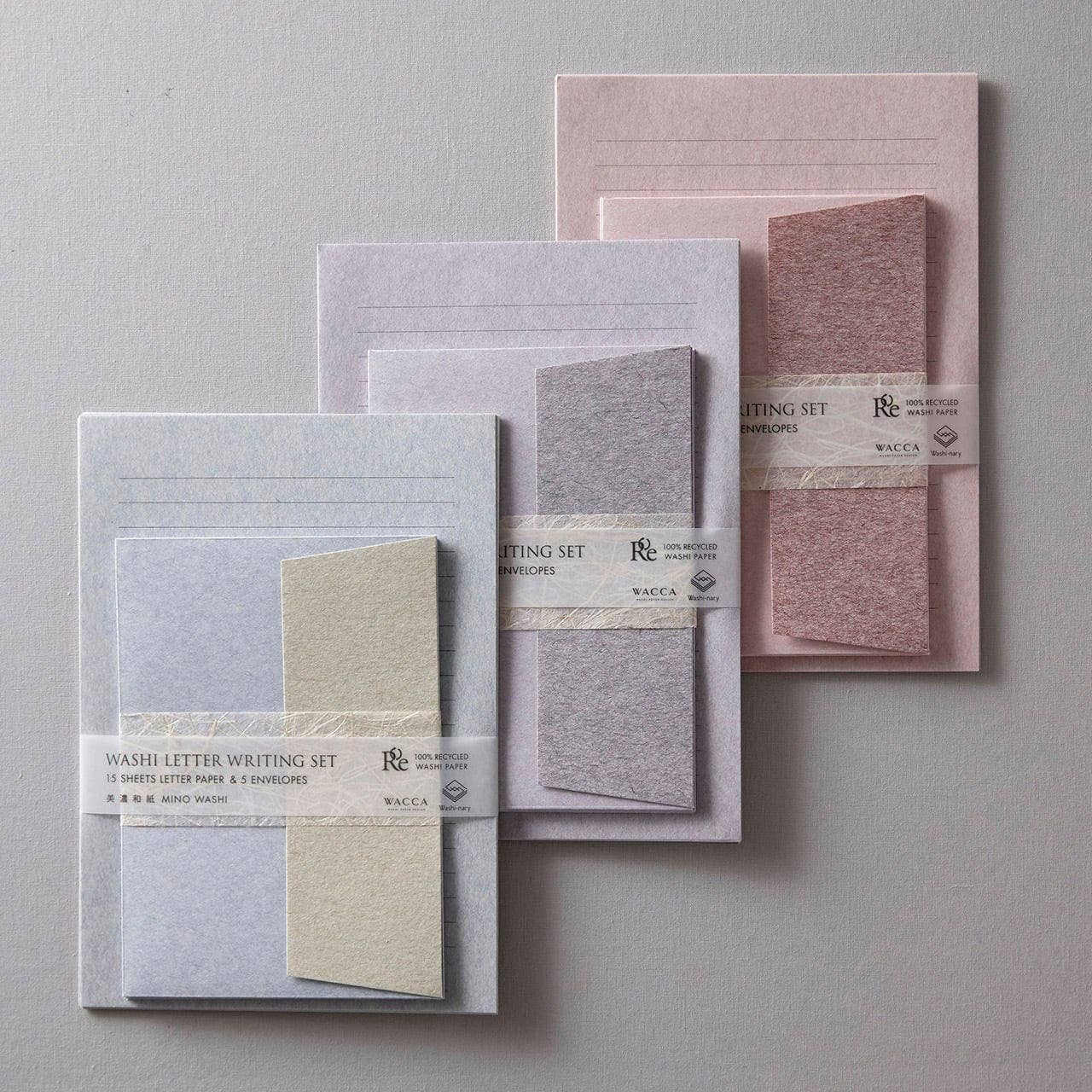 Japacolle — Japan Collections | See Latest News in "About" – Conjunto de notas por atacado – Conjunto de Papel para Carta Wacca Washi3