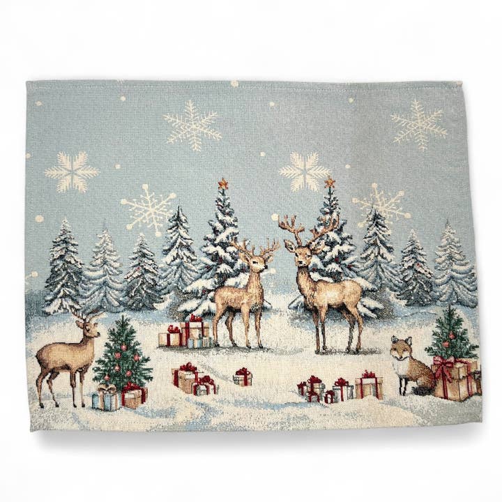 Table Set PINZOLO, Gobelin Jacquard, chenille for wholesale by Hesta