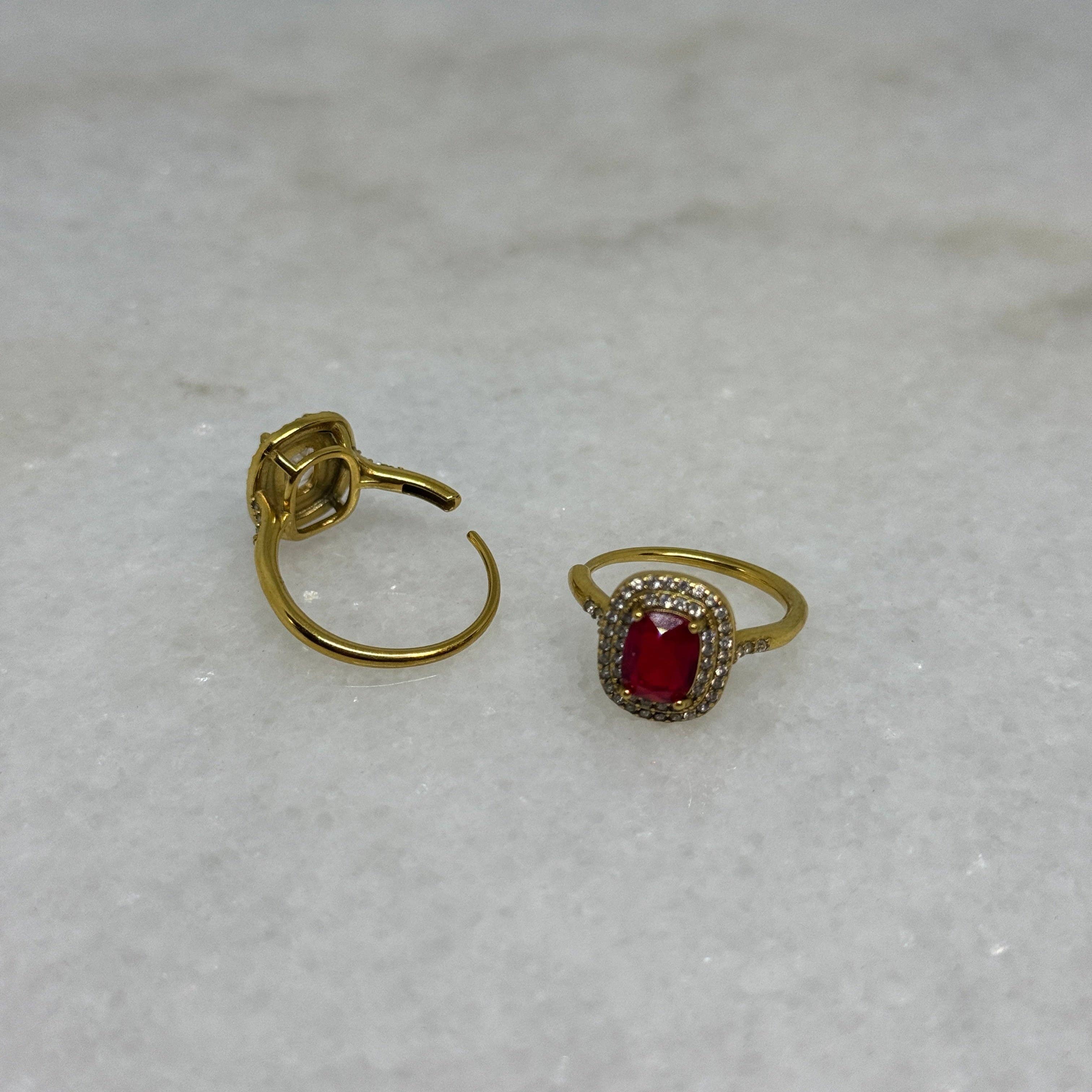 Poudre Bijoux – wholesale Multi-stone ring – Gemma Ring2