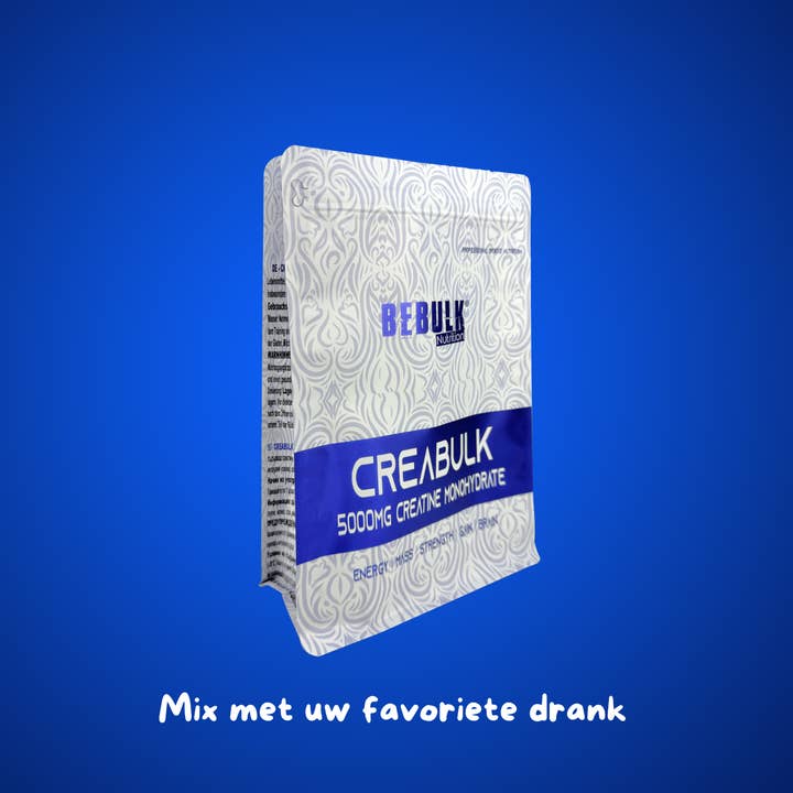 BulkLab Nutrition (Be Bulk Nutrition) - Wholesale Protein/Superfood Powder - CreaBulk - 100% Creatine Monohydraat Micronized - BeBulk Nutrition2