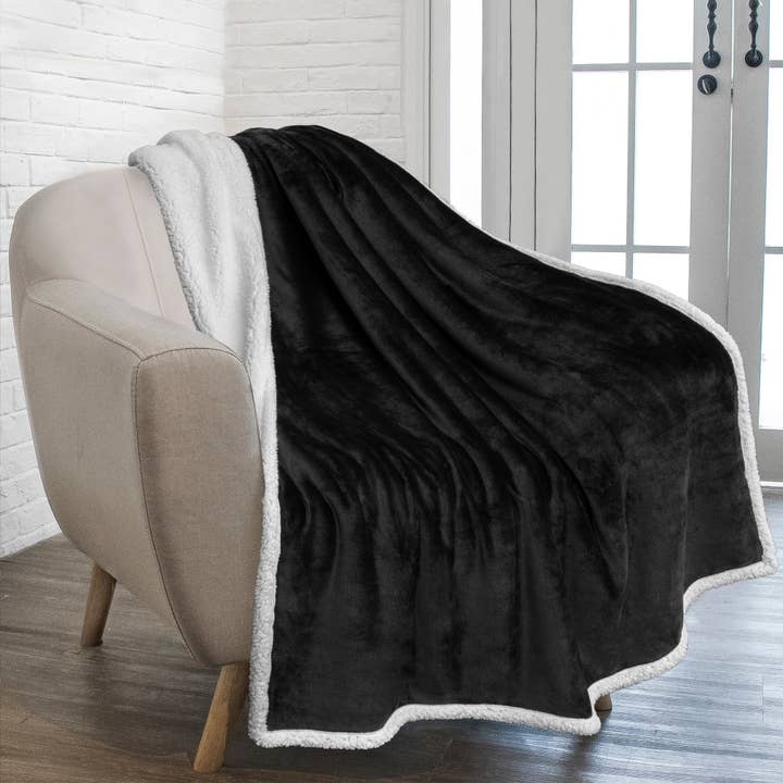 Pavilia - Vendita all'ingrosso Plaid - Coperta in pile Sherpa Premium