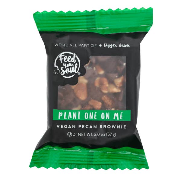 Feed Your Soul - Wholesale Brownie - Plant One On Me Vegan Brownies (60 count)3