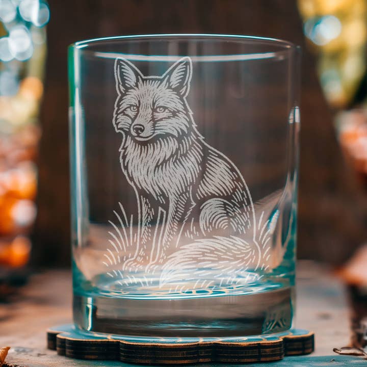 Benoit's Design Co. - Wholesale Cocktail/Liquor Glass - Fox Drinking Glasses4