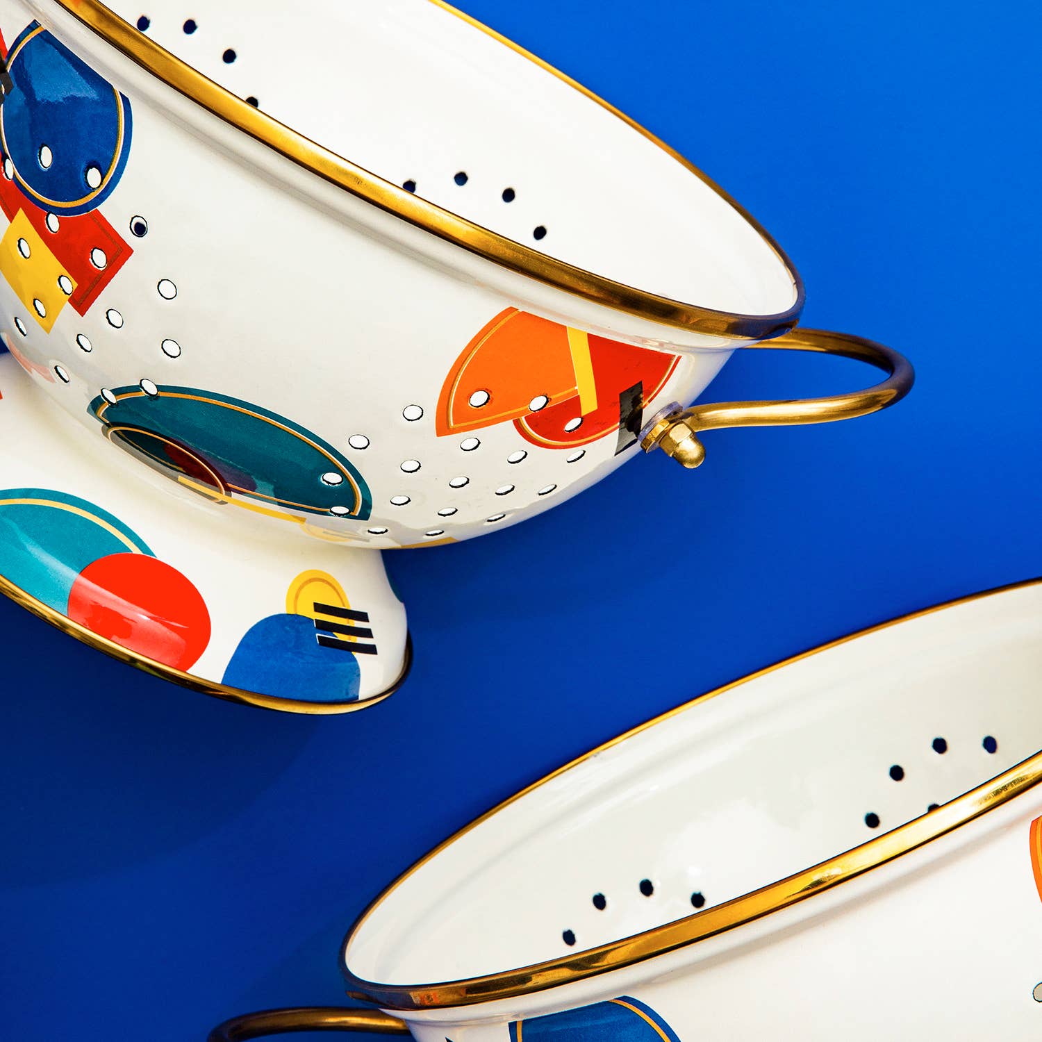 Darling Spring - Vendita all'ingrosso Scolapasta - Scolapasta smaltato Bauhaus15