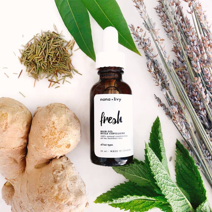 Fresh Hair Oil for wholesale by Nana + Livy