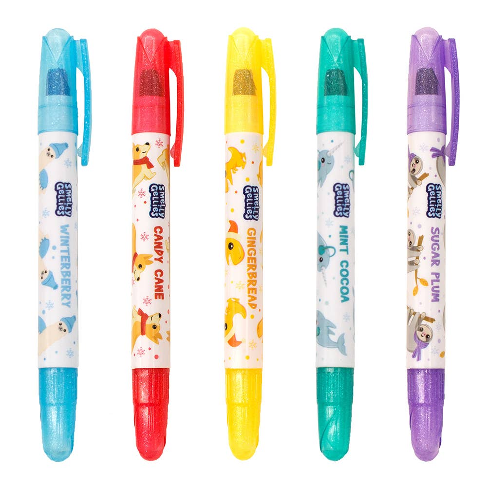 Scentco, Inc - Wholesale Crayons - Kids & Baby - Holiday Smelly Gellies - Scented Glitter Gel Coloring Sticks6