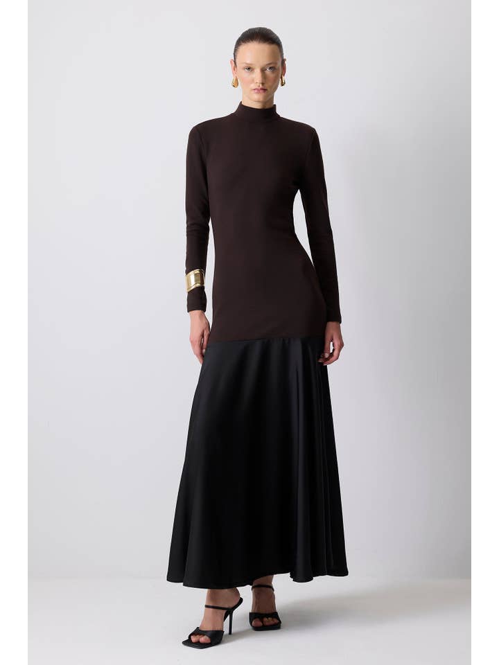 Brown STRIPPED DRESS for wholesale on Faire