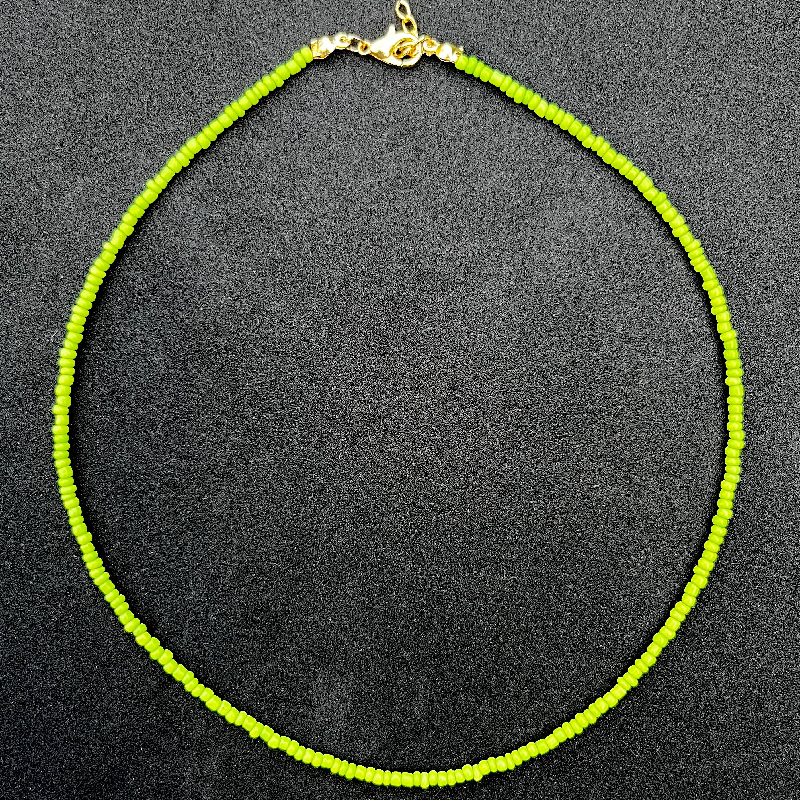 Loli - Wholesale Beaded/Pearl Necklace - Boho Beaded Necklace Set of 24 | Multicolor Layering Jewelry25