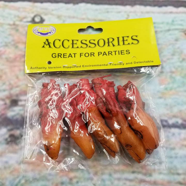 Halloween Vinyl Bloody Fake Finger Role Cosplay Toy for wholesale by MIAS SHOP