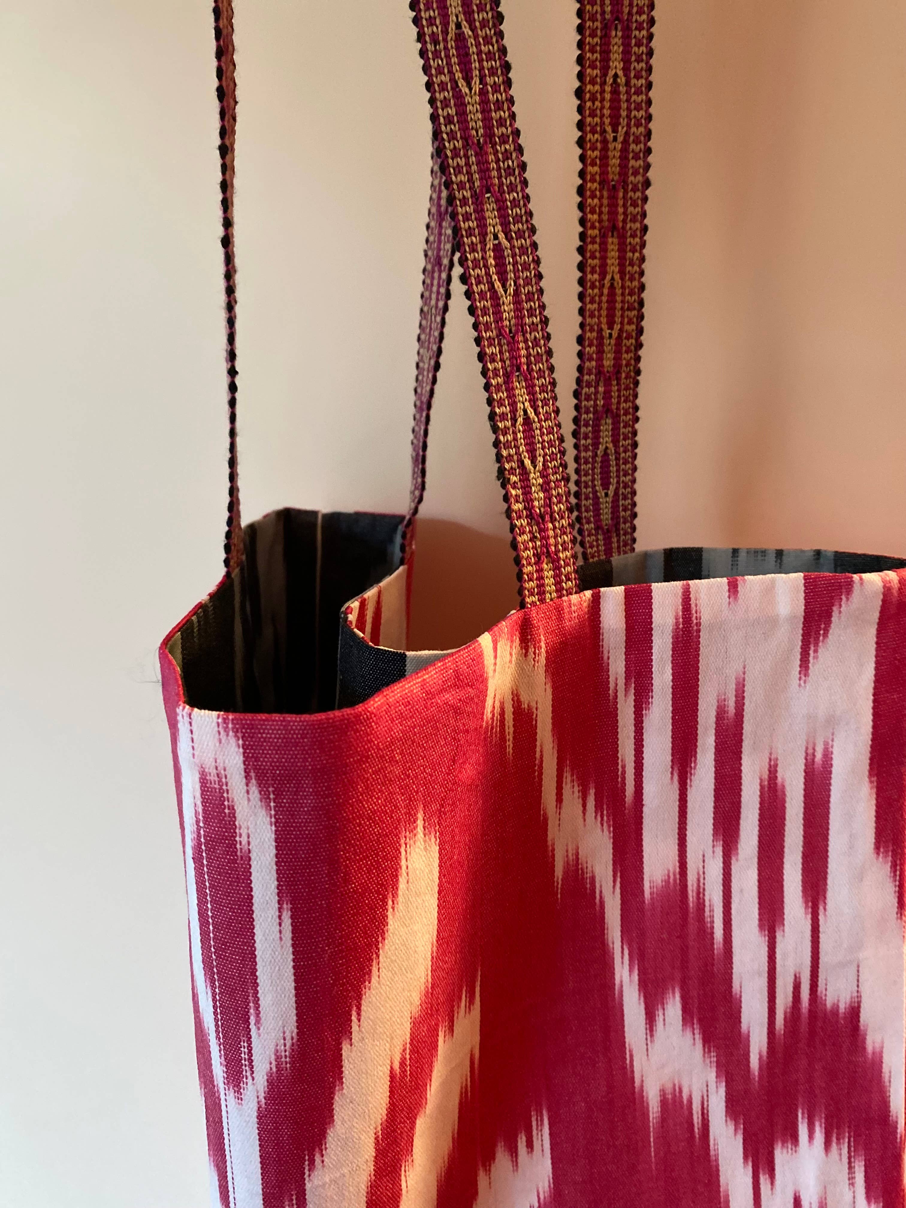 various colors ikat fabric shopper for wholesale on Faire4