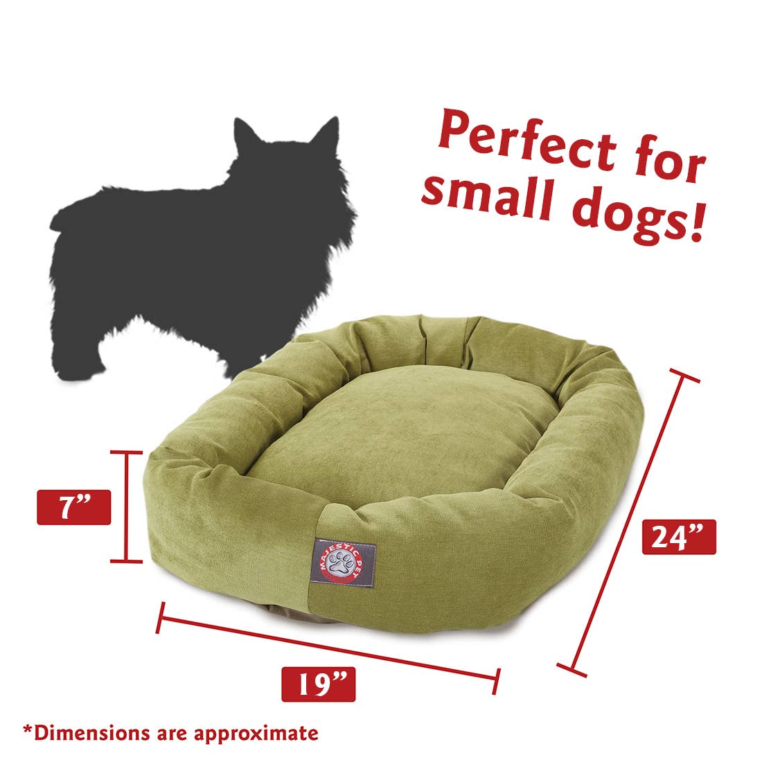 Majestic Pet Products - Vente Panier – chien - Panier pour chien Villa Bagel36