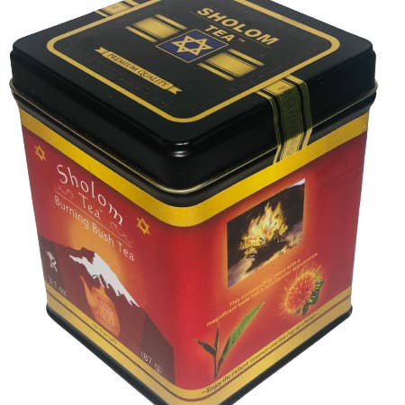 Sholom Tea - Wholesale Loose Tea - Jewish Gifts & Holiday Teas in Attractive Square Tins 8