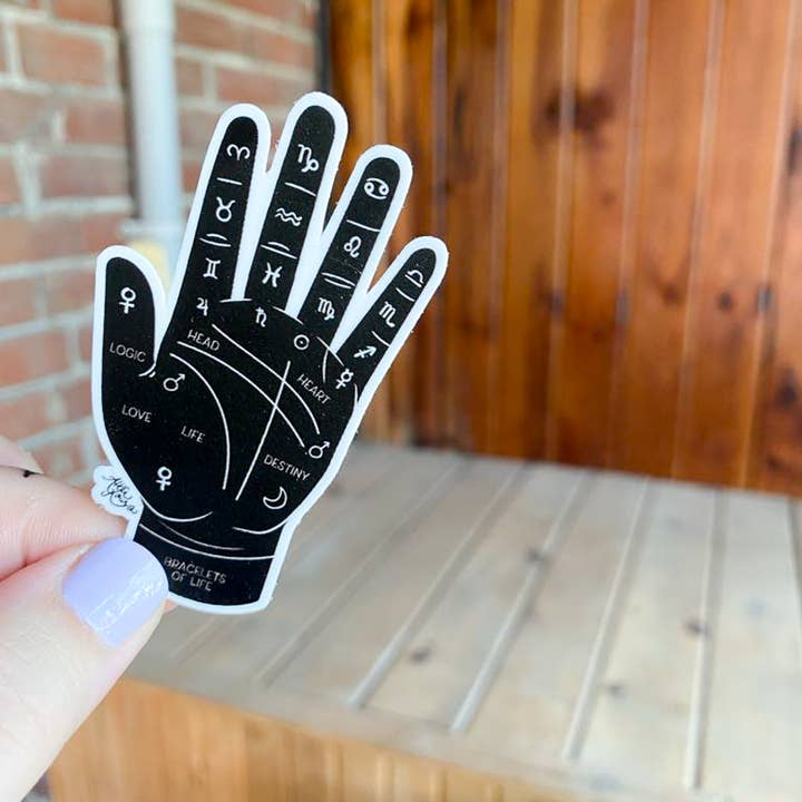 After Hours Creative - Wholesale Sticker - Palmistry Sticker2