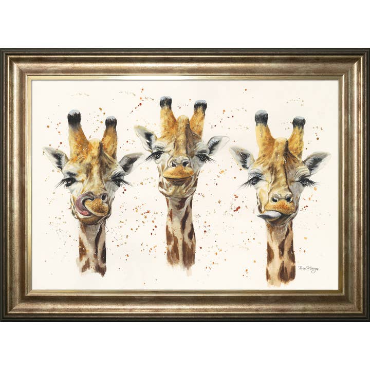 Sassy Squad Signature Framed Print (22"x30") for wholesale by Bree Merryn Art Ltd