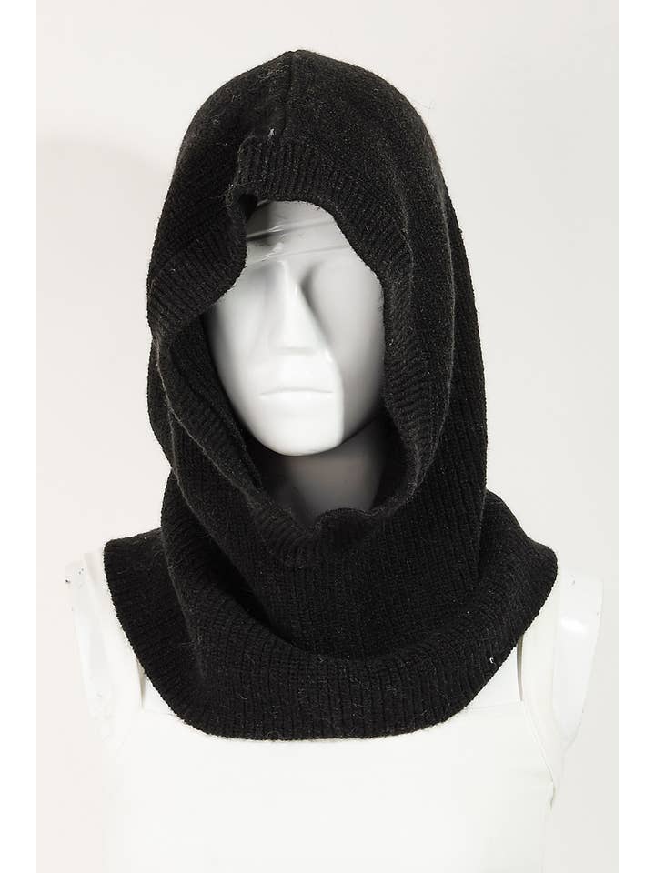 Collections by Fame Accessories - Wholesale Hoodie - Women's - Soft Hooded Cowl3