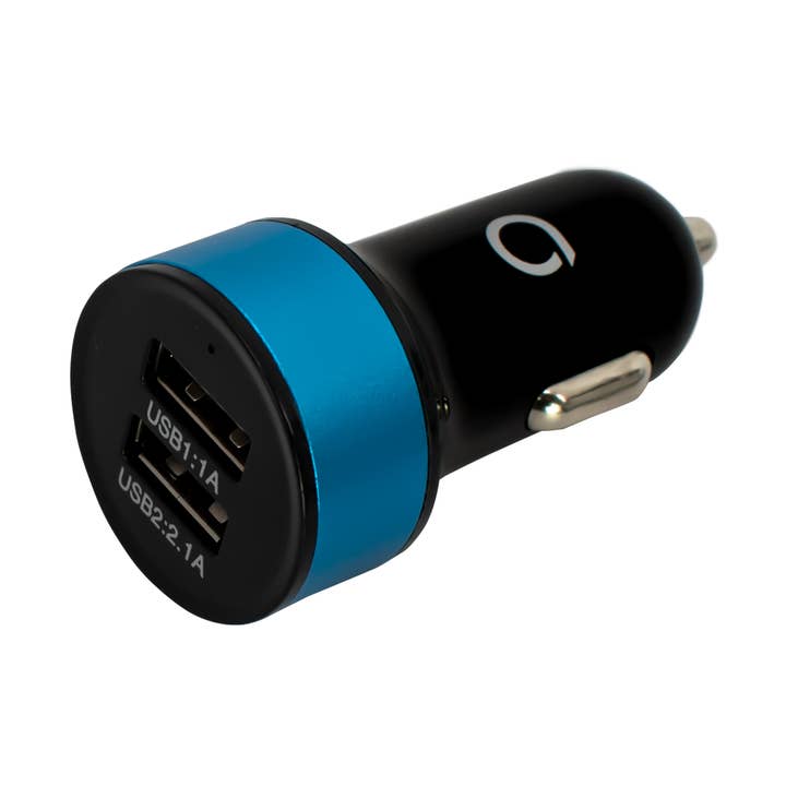 iTech361 - Wholesale Portable charger - 2.1A CAR CHARGER WITH 2 PORTS0