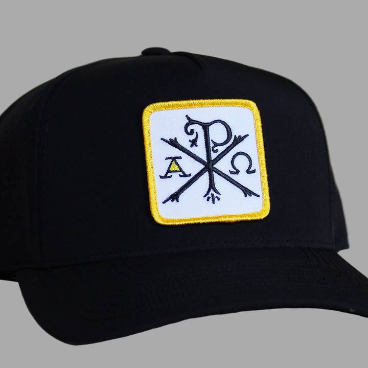 Black Chi-Rho - Alpha & Omega for wholesale on Faire