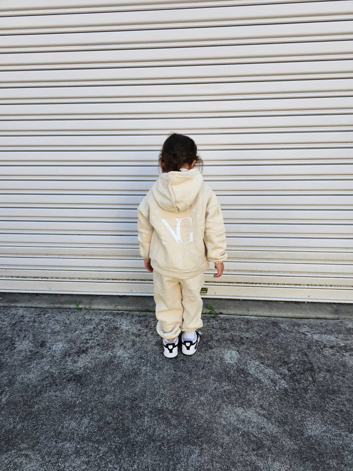Next Generation clothing - Wholesale Tracksuit – Kids - Next Generation Tracksuit set Vanilla1
